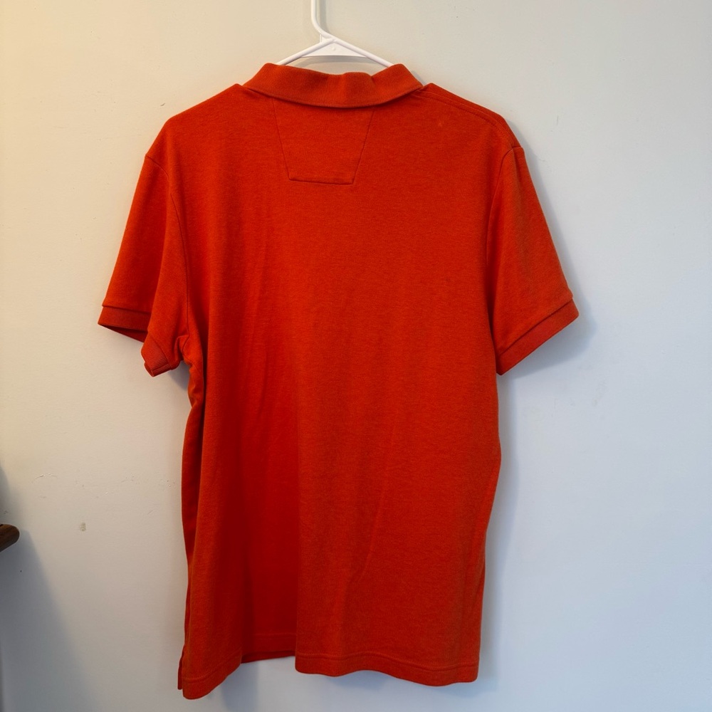 Nautica Men's Orange Polo Shirt - Picture 5 of 5